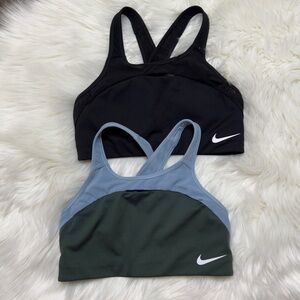 Nike Dri Fit CLassic  Cut Out Back Sports Bra